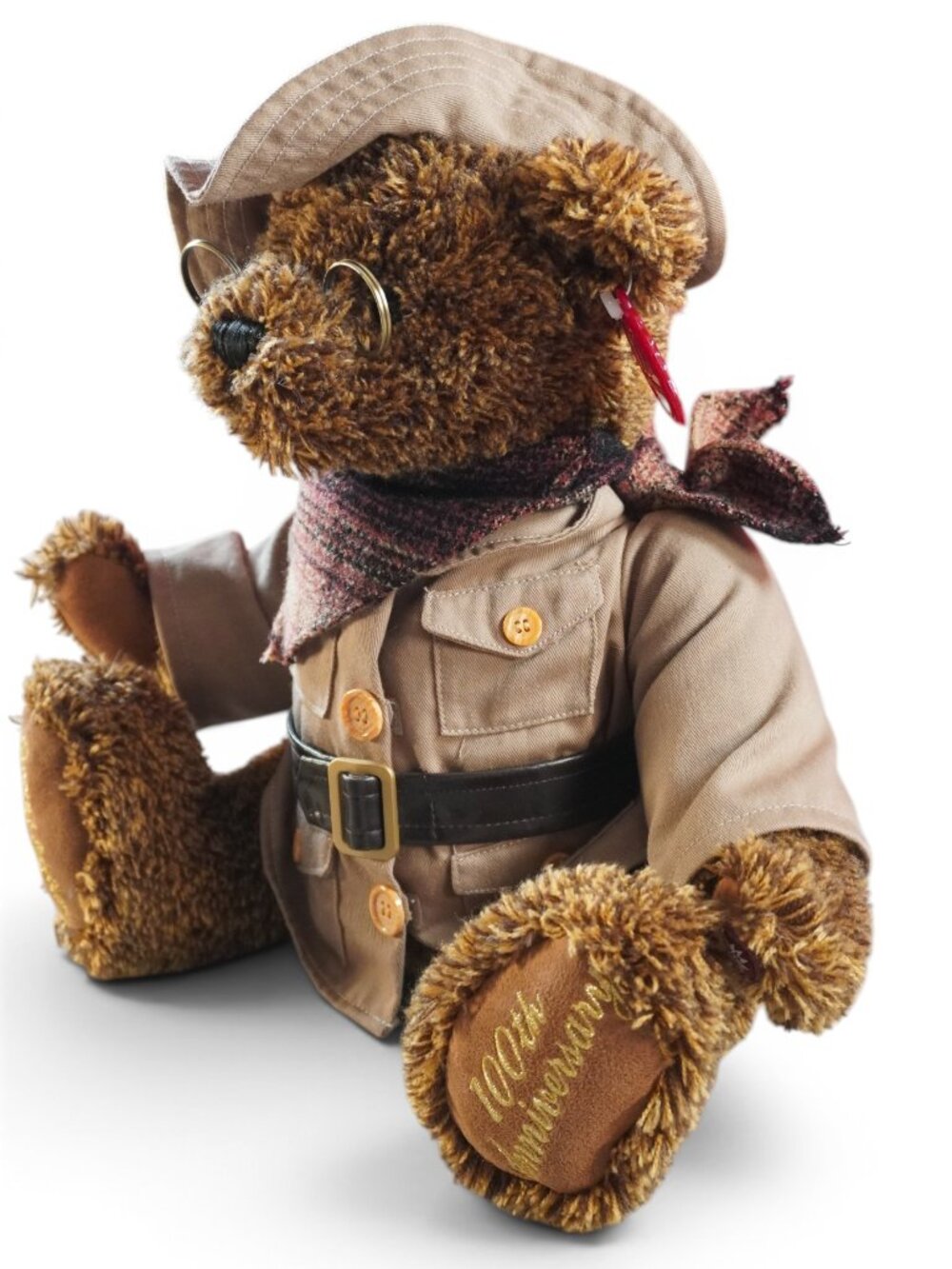Dan Dee Collector's Choice 100th Anniv. Bear Talking Theodore Teddy Roosevelt
